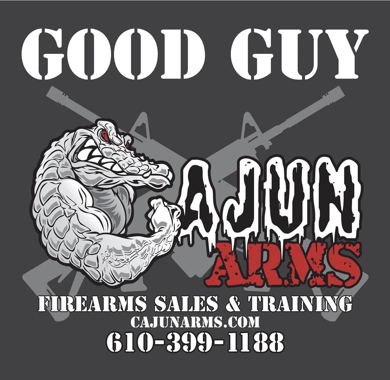 Cajun Arms/Good Guy long sleeve tee