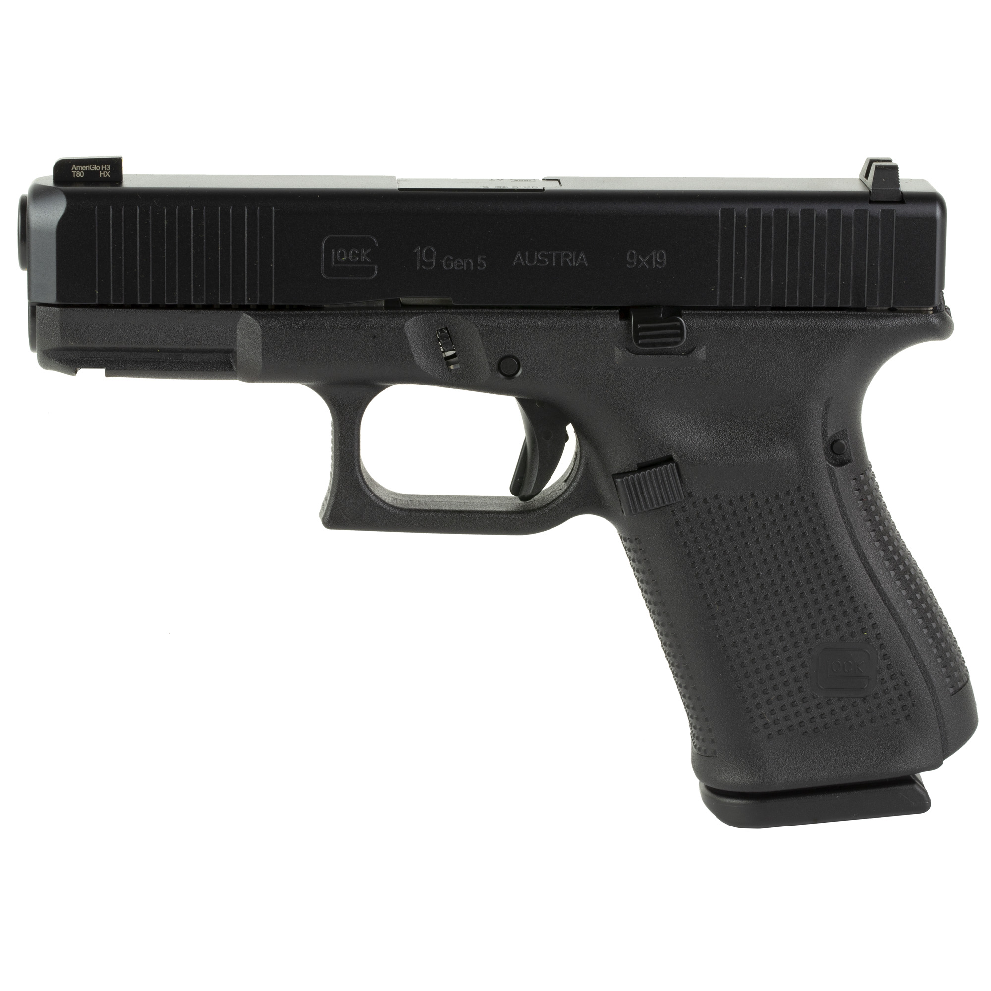 Glock 19, Gen 5 with Ameriglo Ultimate Carry Sights