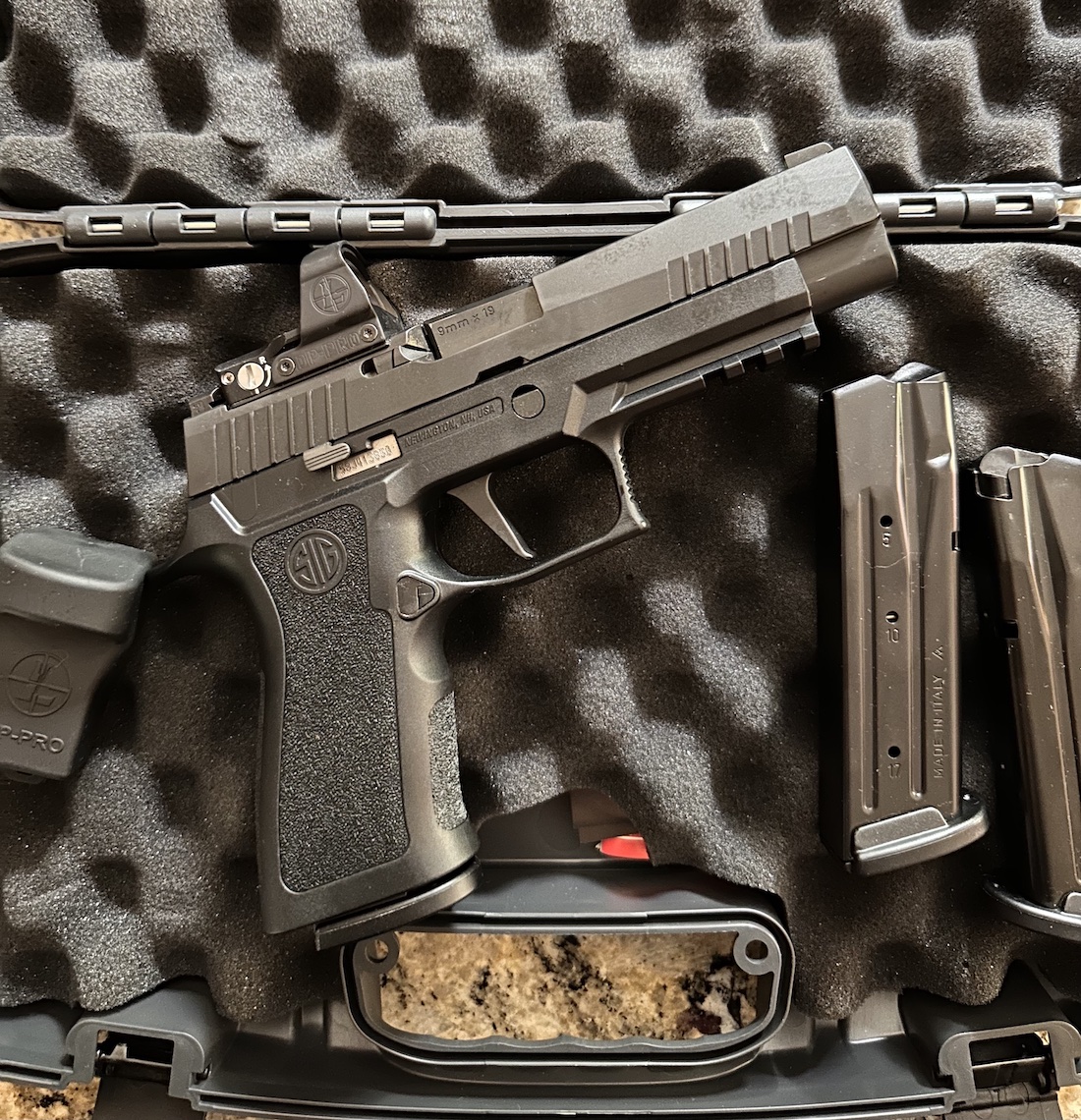 Sig Sauer, P320XF with Deltapoint PRO