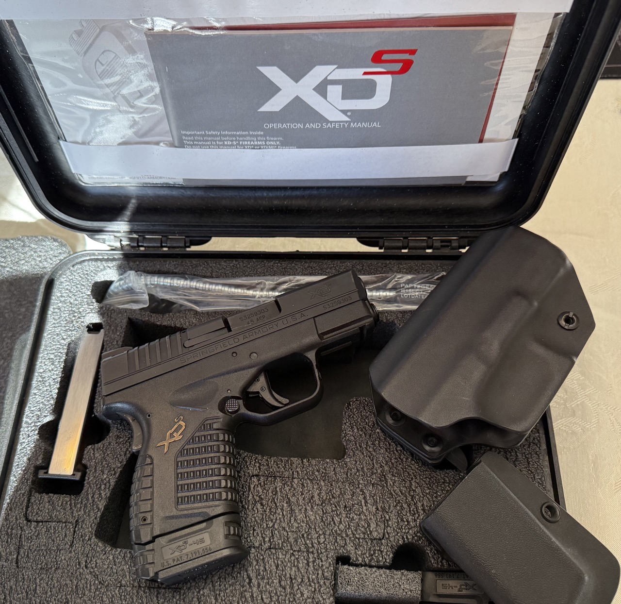 Springfield XDs 45, 3.3"