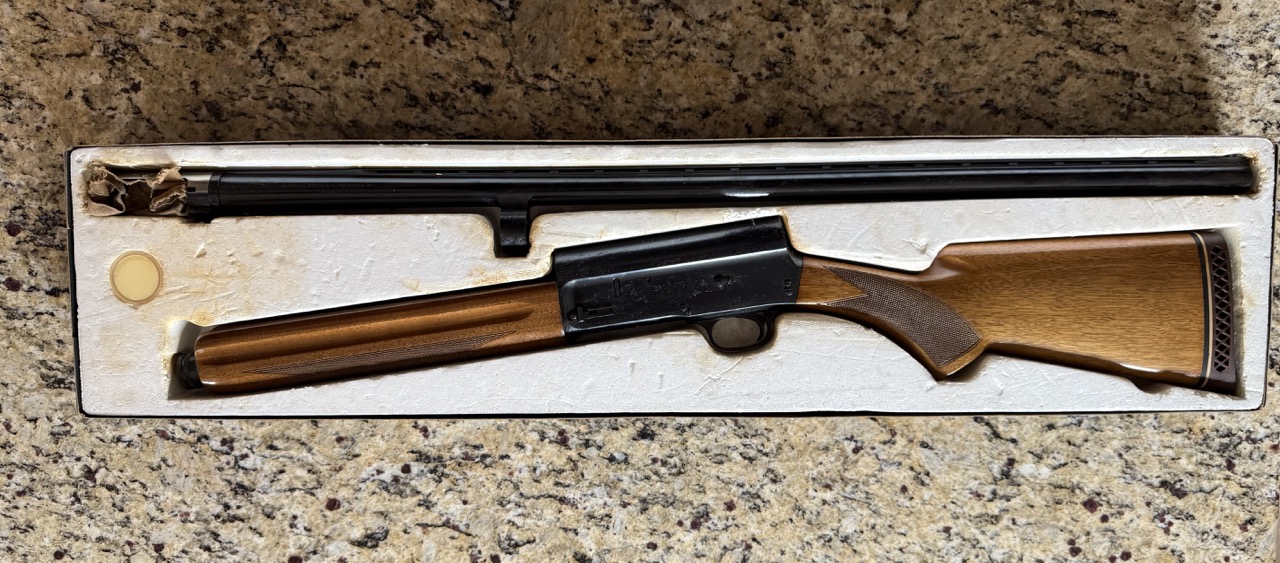 As New in Box 1969 Browning A5 32” Barrel Magnum Twelve