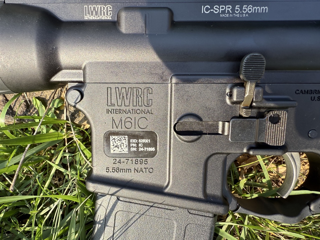 LWRC M6IC – 5.56 NATO, Premium Gas-Piston AR-15 Rifle