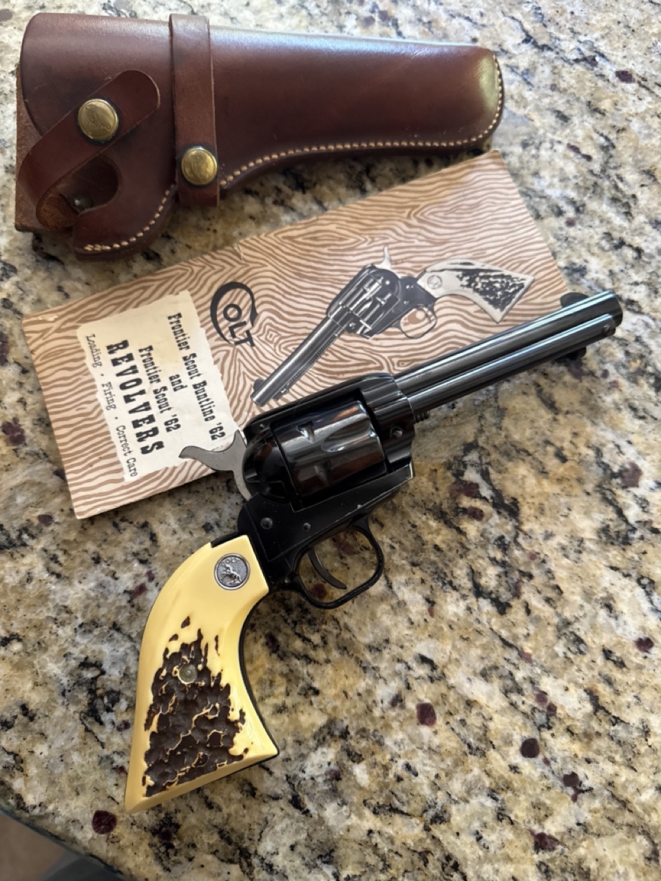 Colt Frontier Scout .22 Magnum – 1962, 4¾" Barrel