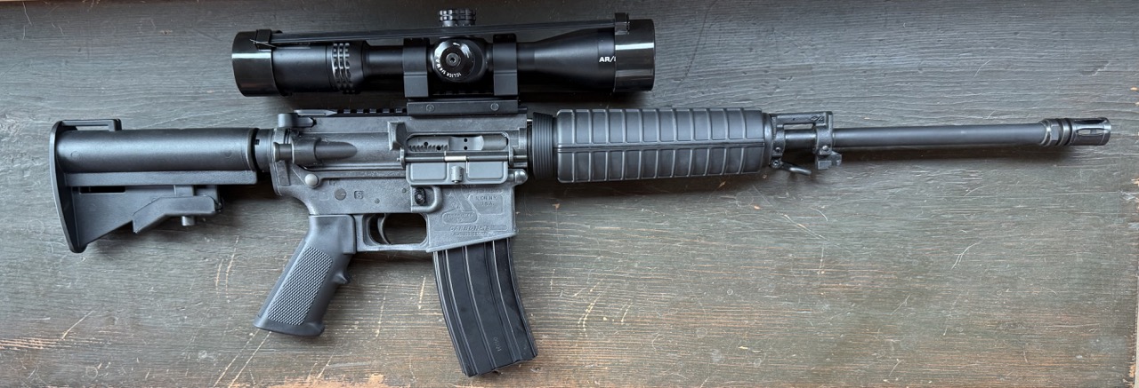 Bushmaster Carbon 15 – As New, with Scope & 2 Magazines