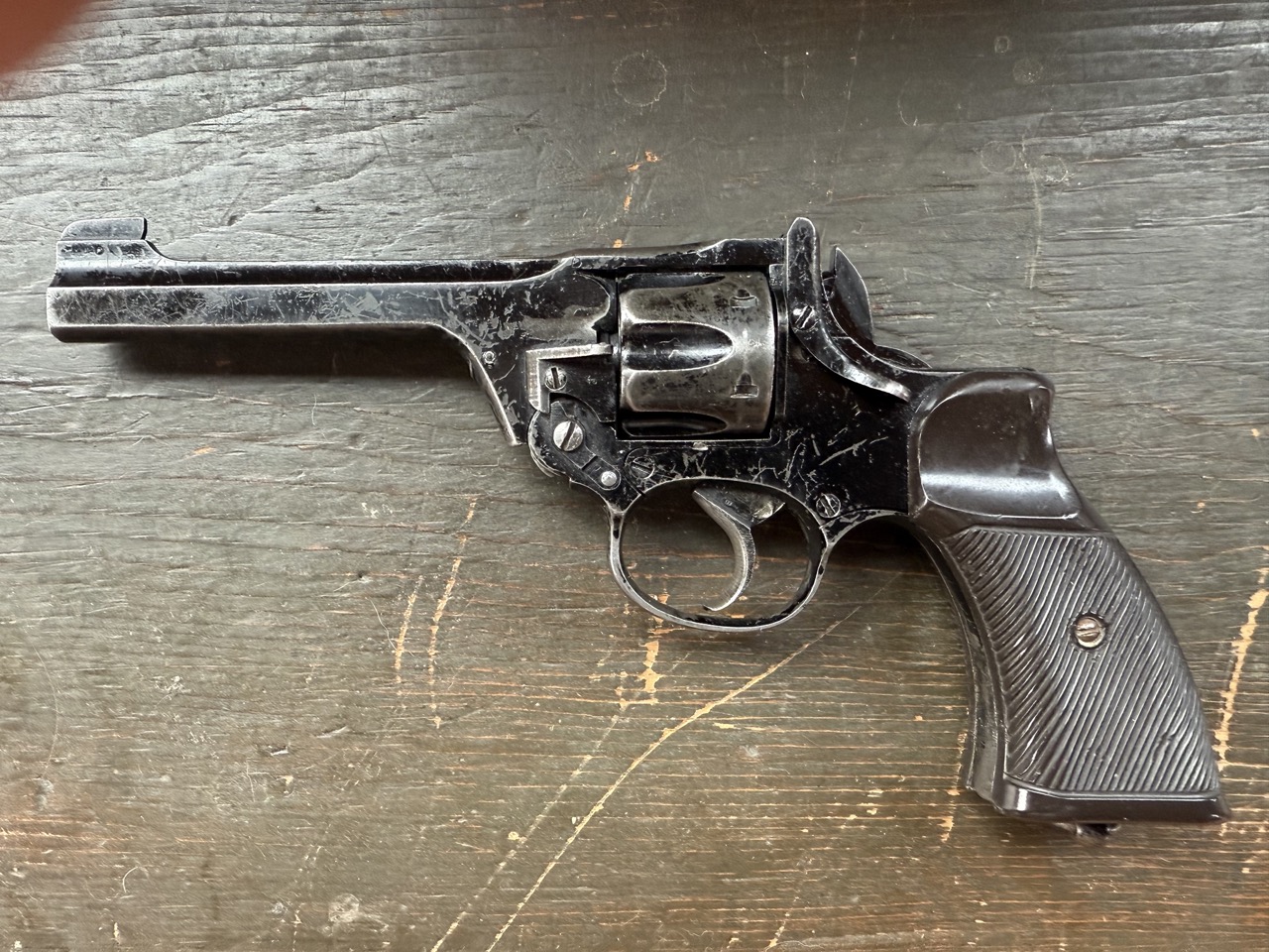 World War II WEBLEY & SCOTT No. 2 Mark I* .38 DOUBLE ACTION Revolver