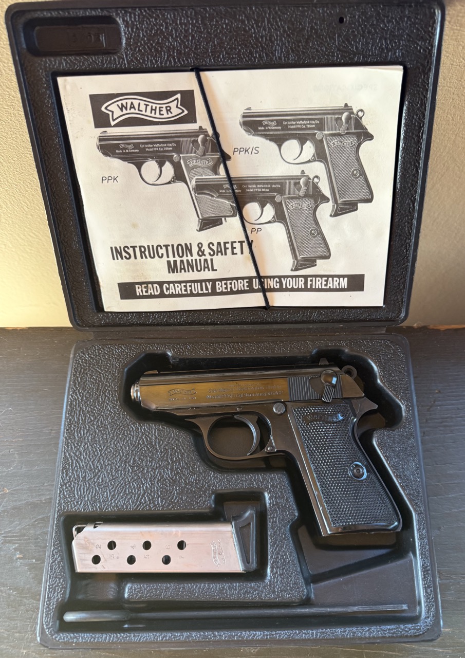 Walther PPK/S — Like New in Box (Interarms import)