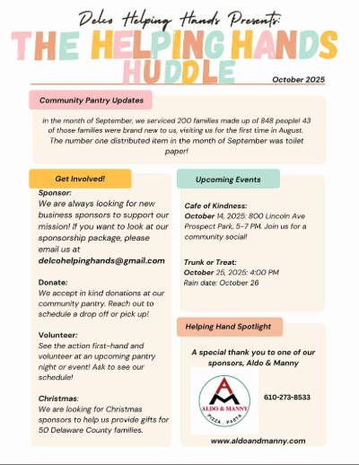 October 2025 Newsletter