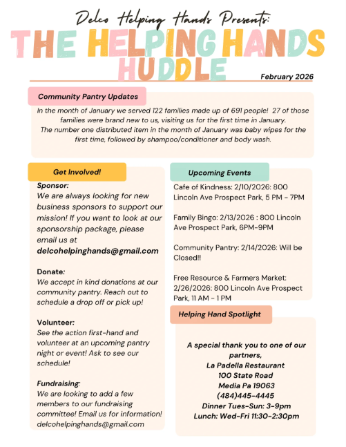 February 2026 Newsletter