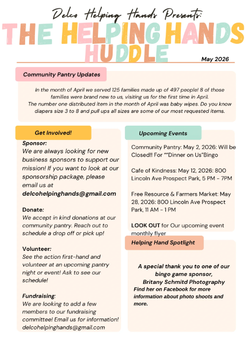 May 2026 Newsletter