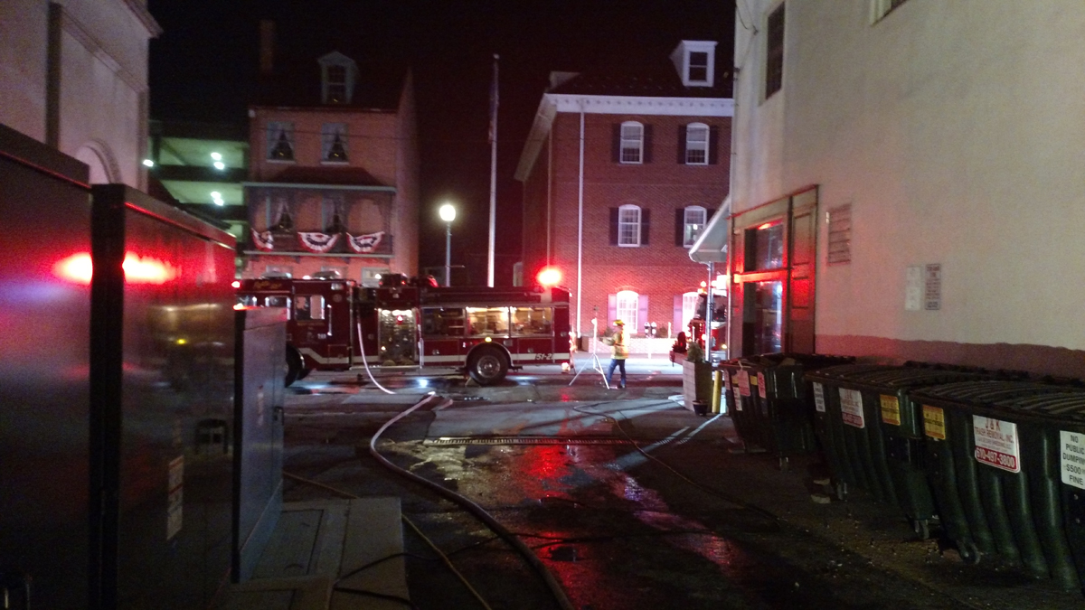 3/22/16 Building Fire Assist to West Chester