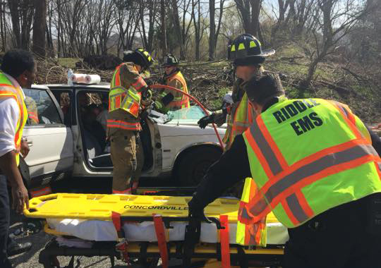 Wednesday March 23, 2016 Motor Vehicle Accident with Entrapment