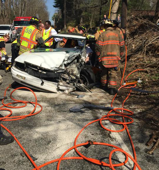 Wednesday March 23, 2016 Motor Vehicle Accident with Entrapment