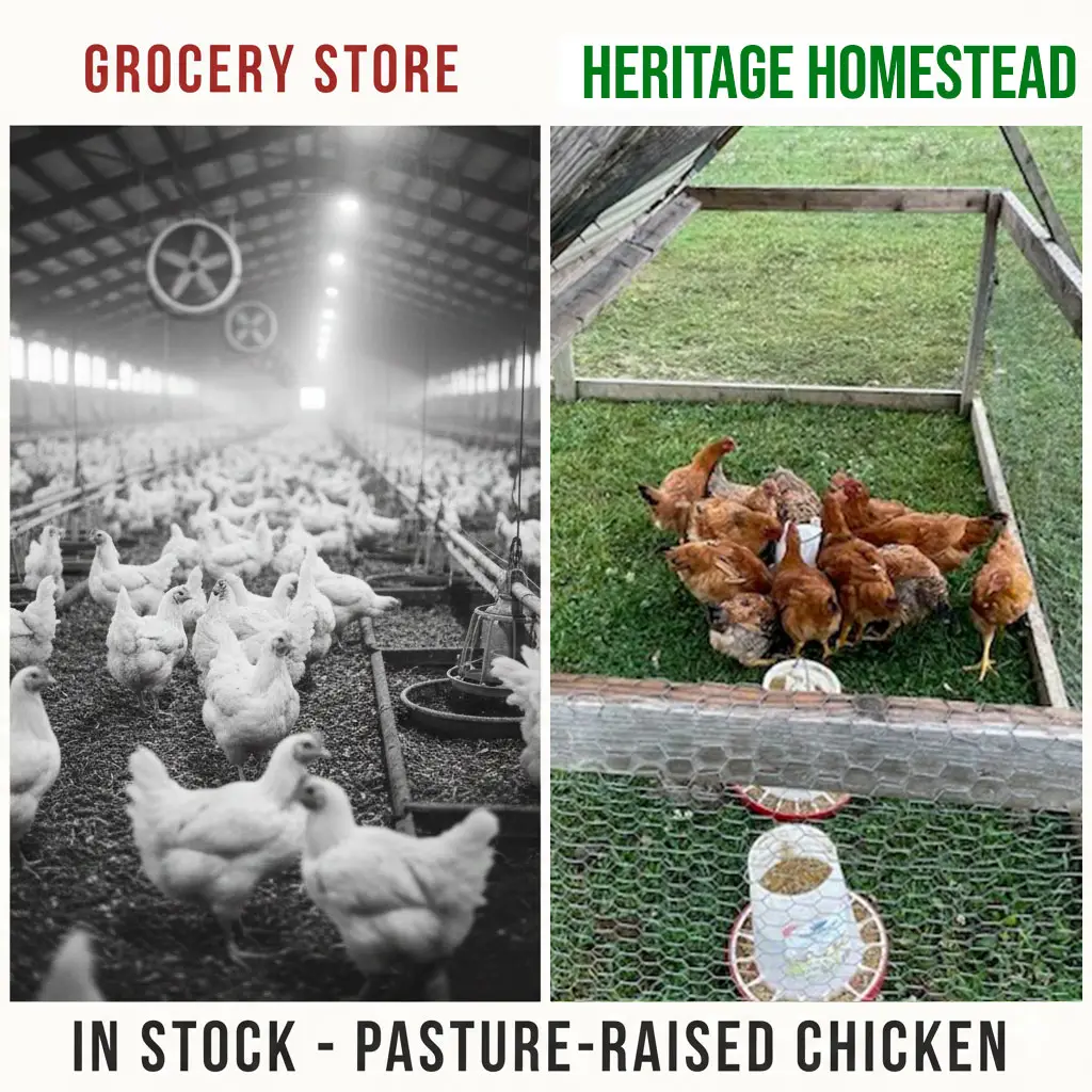 In Stock- PASTURE RAISED CHICKEN