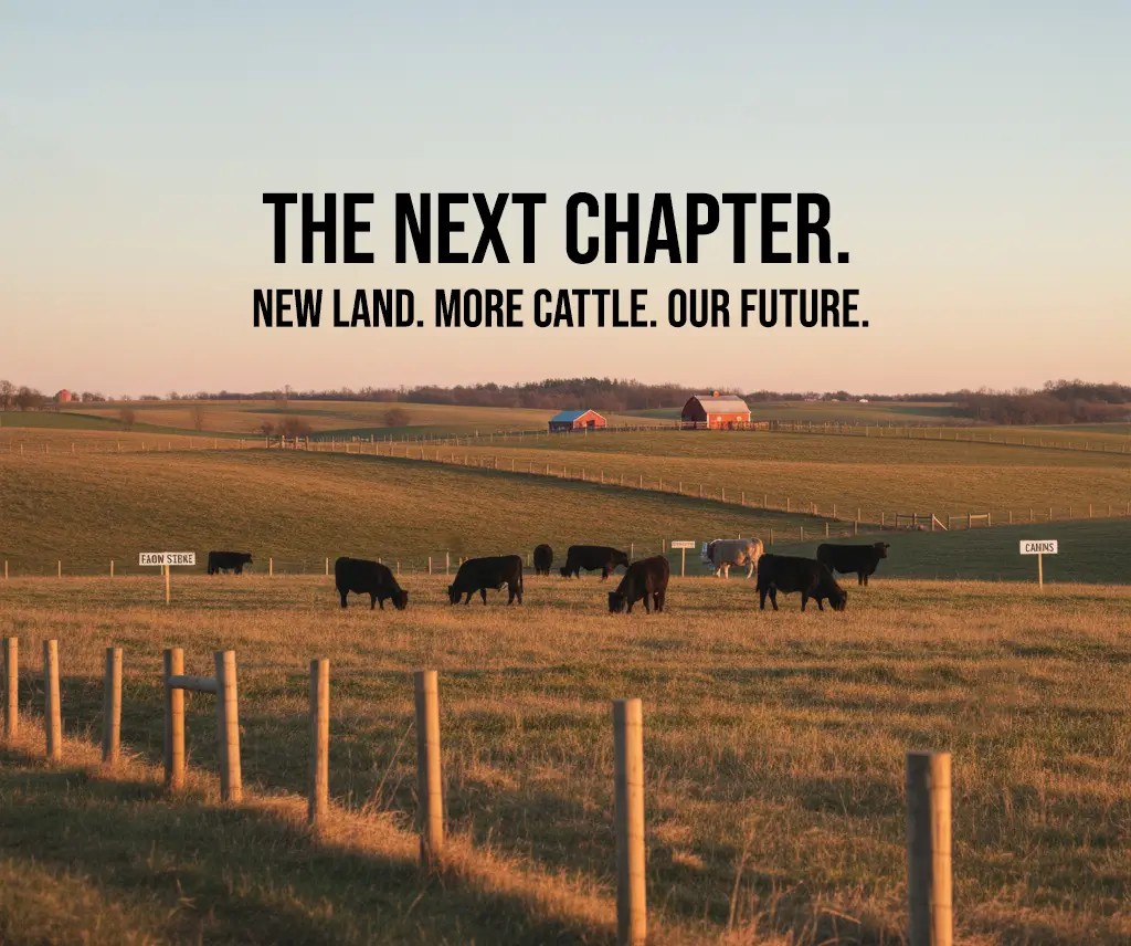 From 6 acres to 136-The next chapter of Heritage Homestead