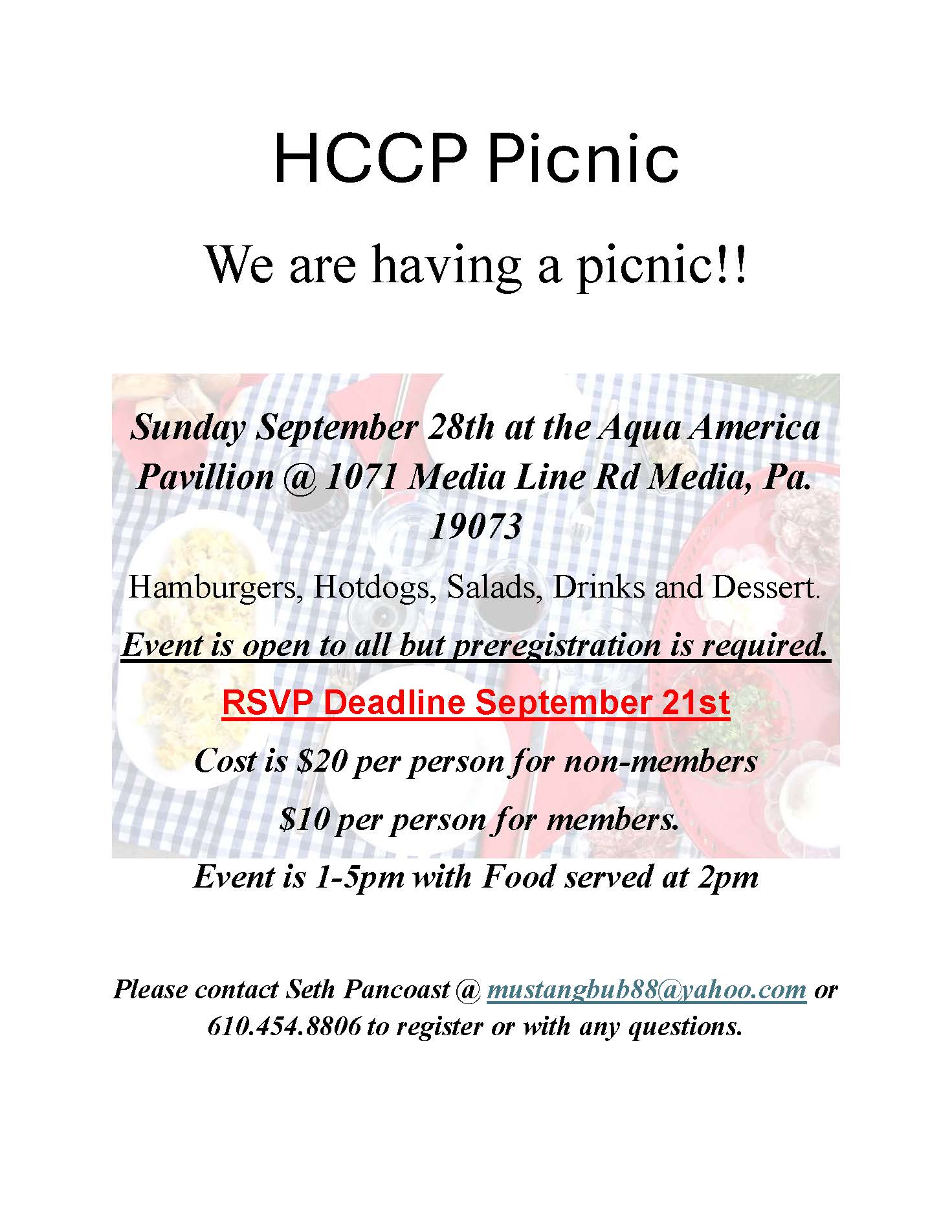 HCCP Picnic