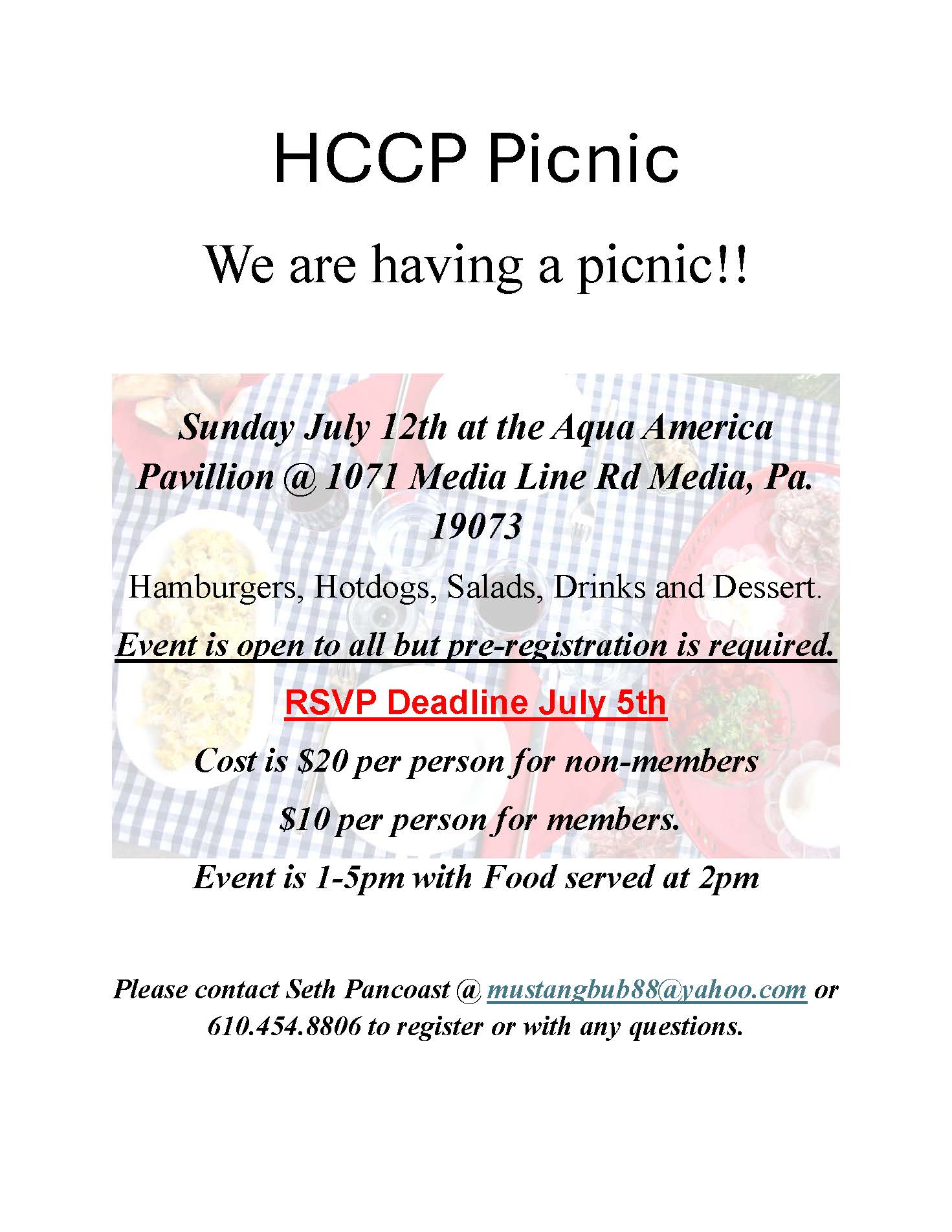 HCCP Annual Picnic