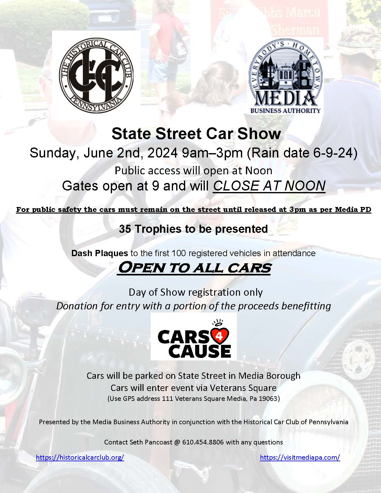 State Street Car Show July 16th