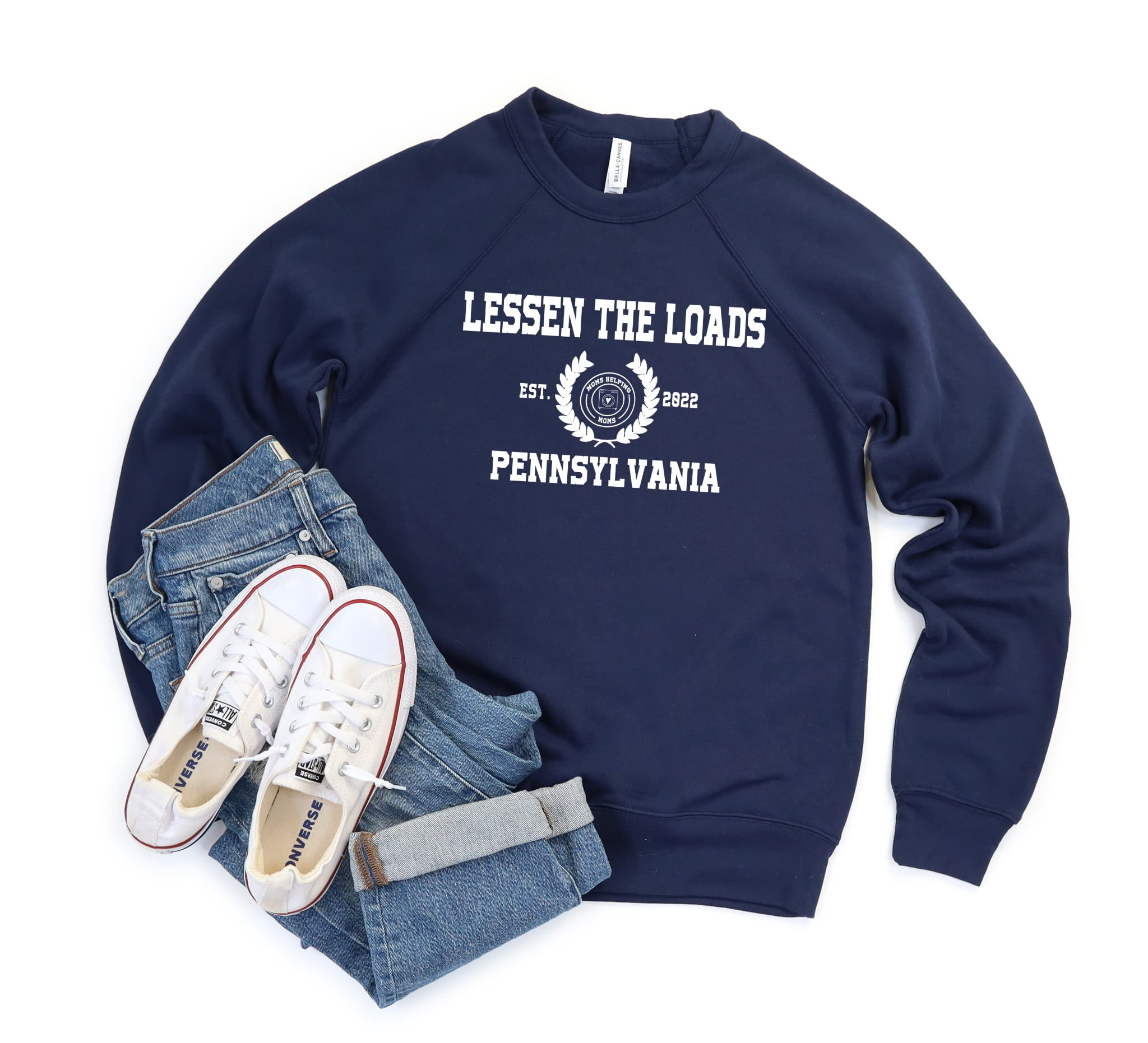 Crewneck, Lessen the Loads Pennsylvania