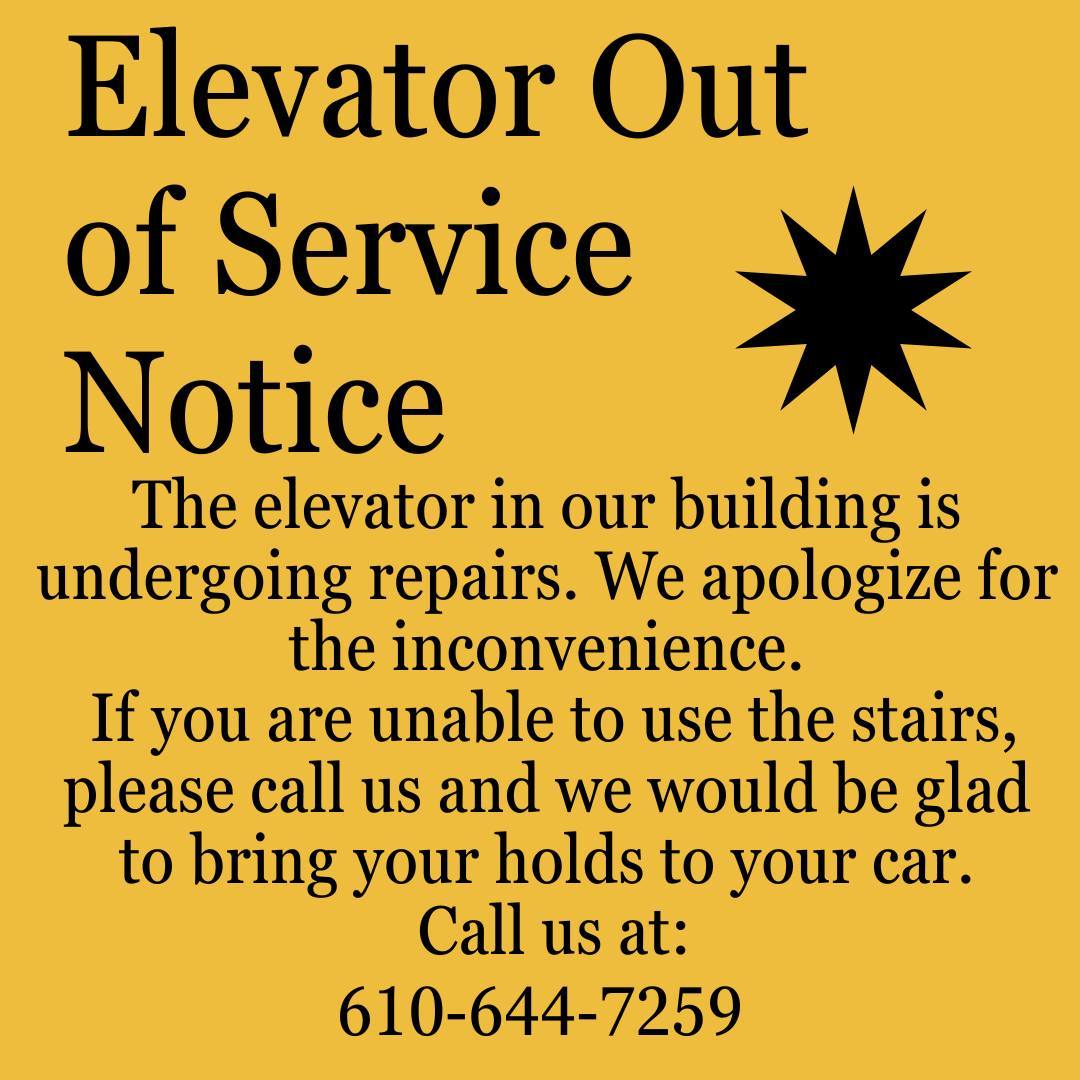 Elevator is Out of Order