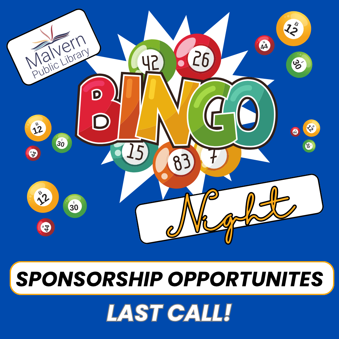 Bingo Night Sponsorship Opportunity!