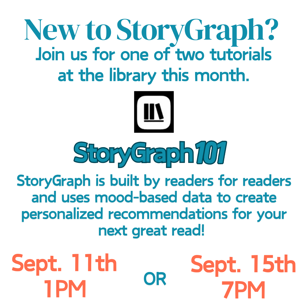 MPL's Seasonal Reading Challenges will now be on StoryGraph!