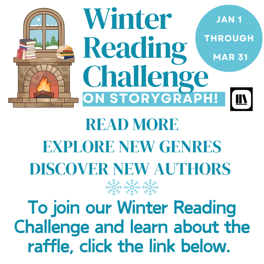MPL's Winter Reading Challenge runs January 1 through March 31!