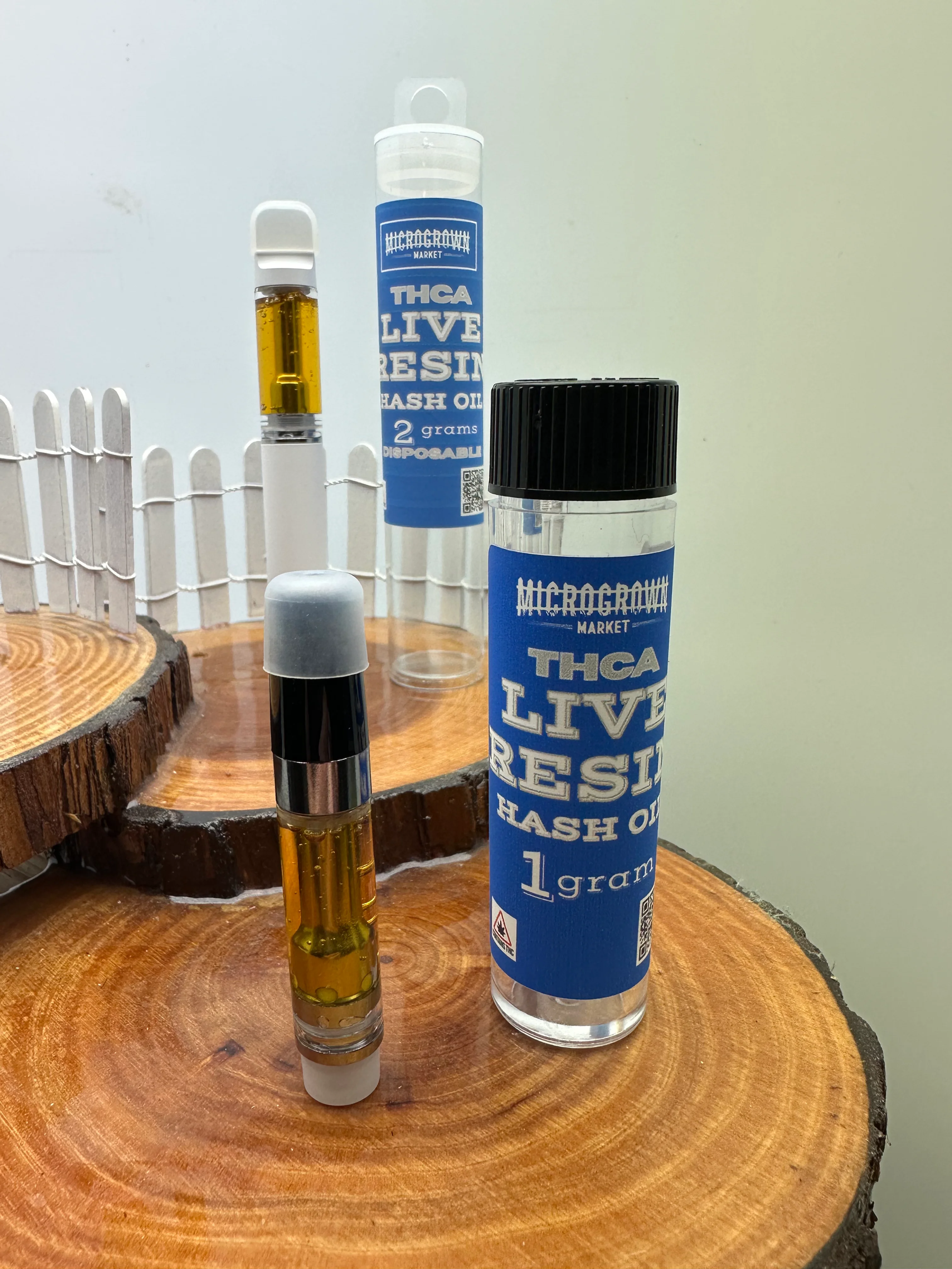 THCa Live Resin Vape Carts & Disposables