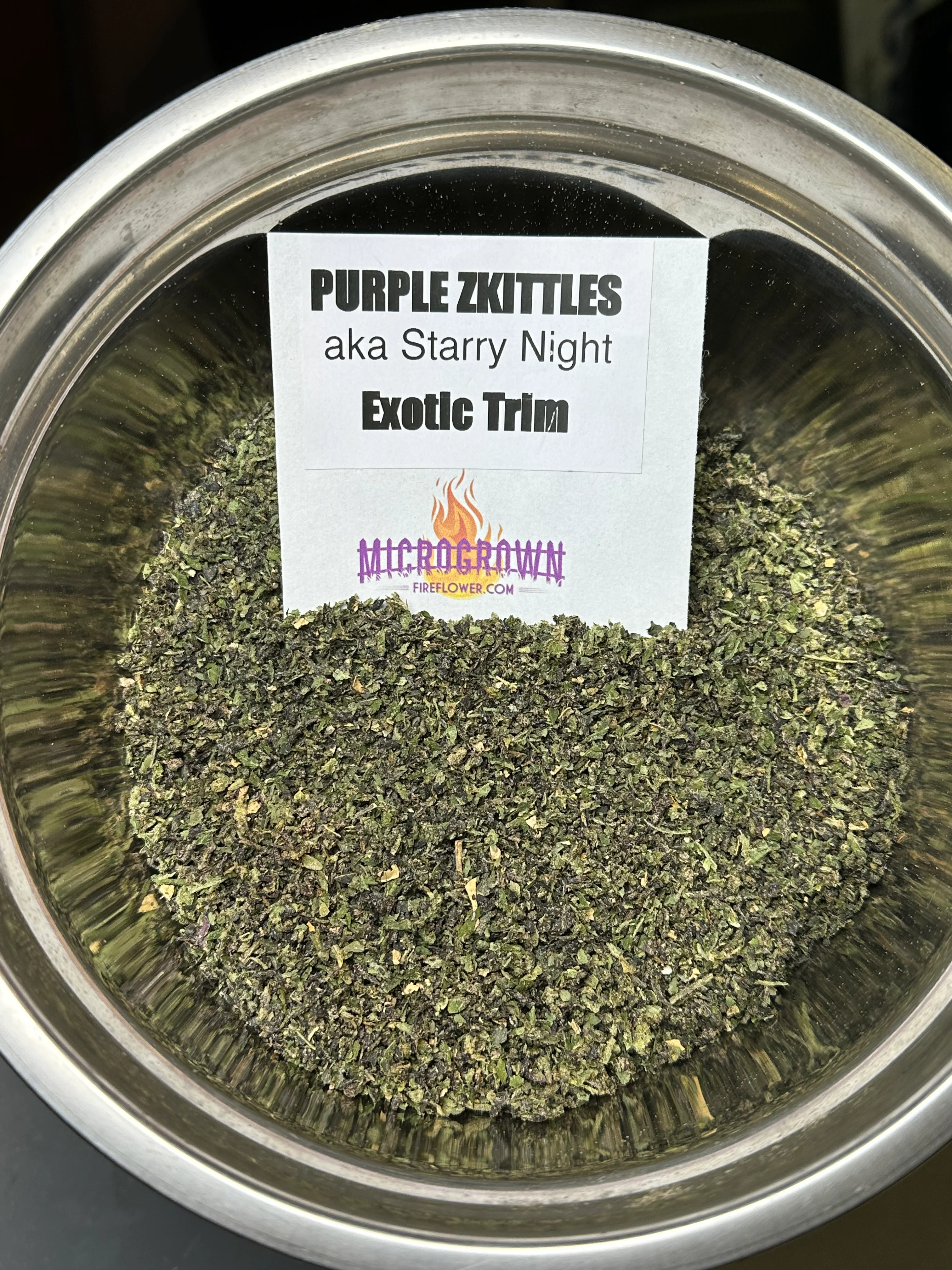 PURPLE ZKITTLES (aka Starry Night) Trim