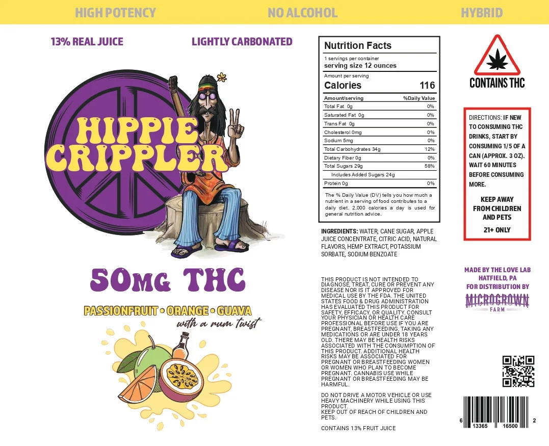 HIPPLE CRIPPLER-THC Beverage