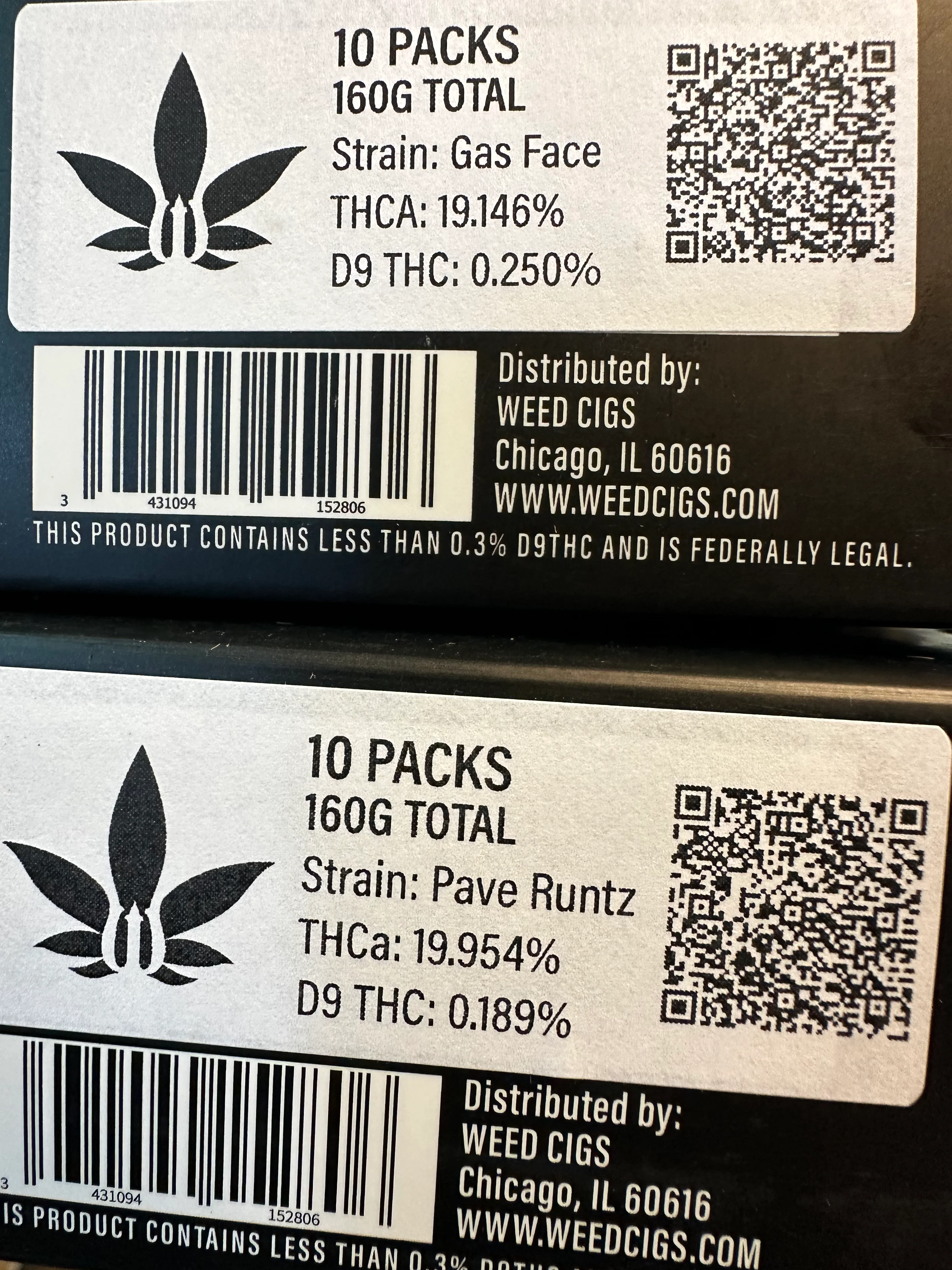 WEED CIGS-THCa Flower Cigarettes