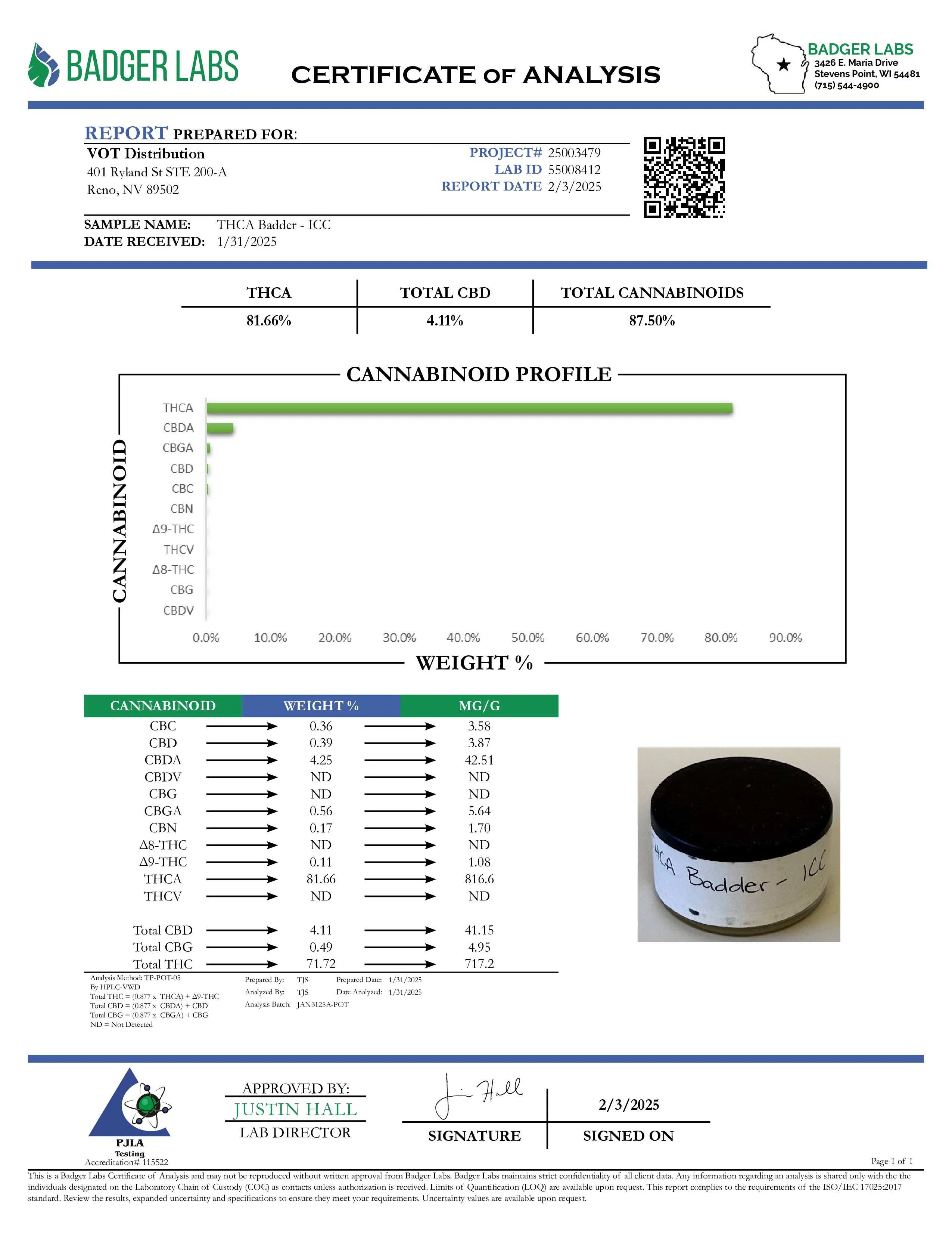 BADDER &ndash; BHO (Butane Hash Oil)