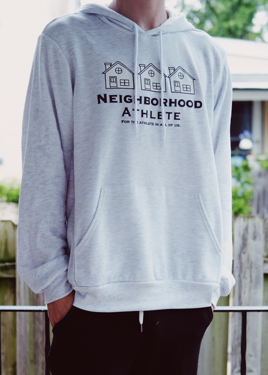 Ash &#34;The Neighborhood&#34; Hooded Fleece Sweatshirt Medium