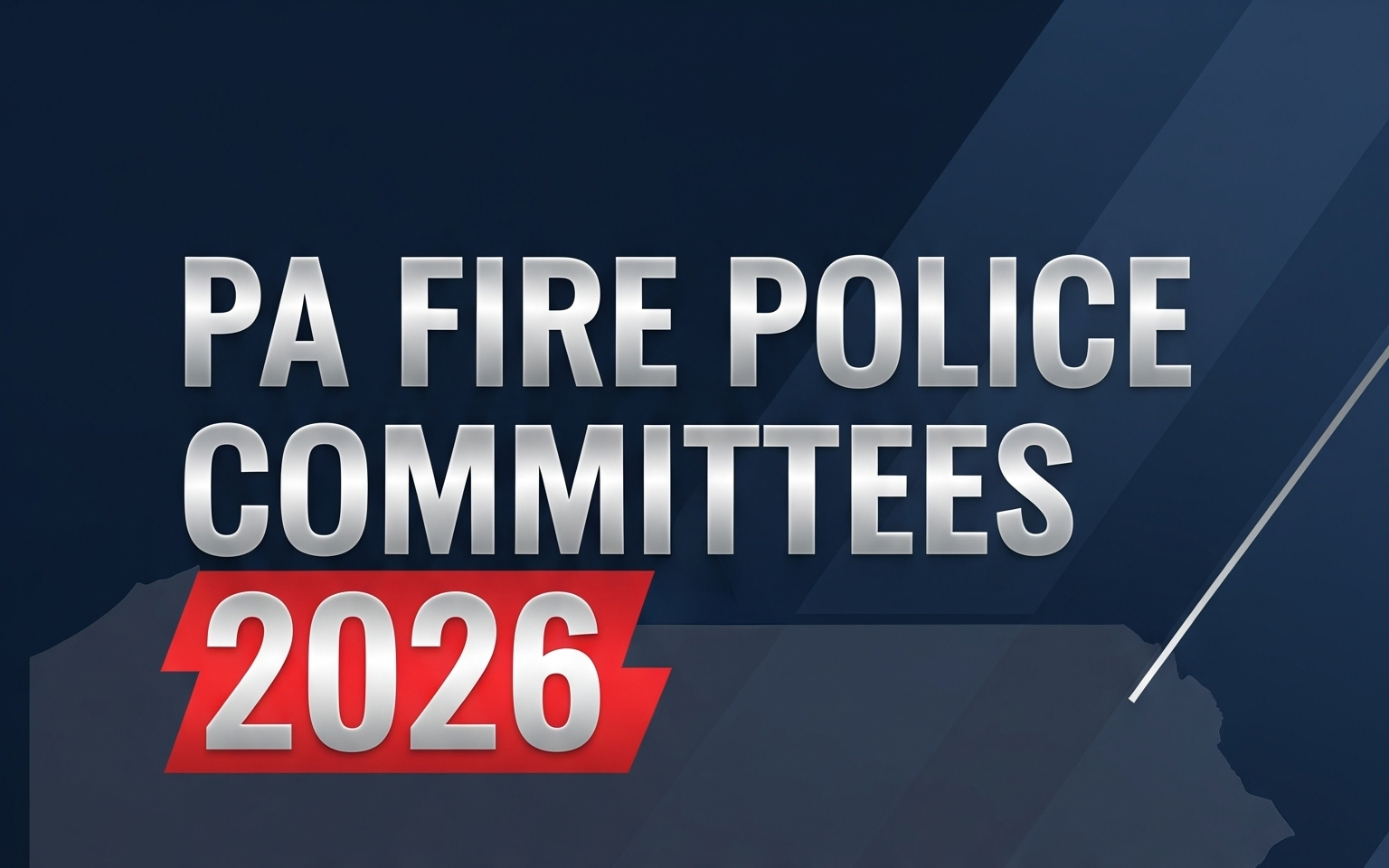 PA Fire Police Committees 2026