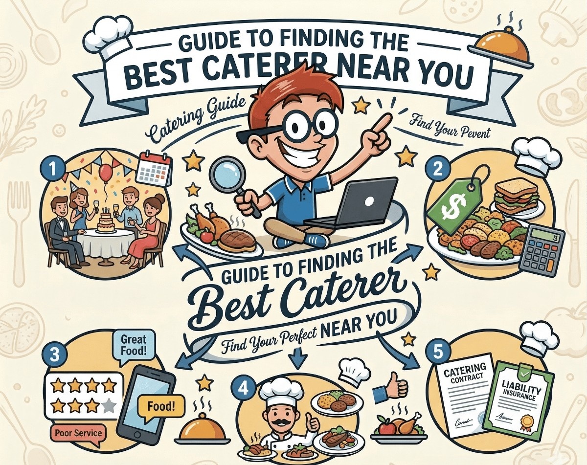 Guide to Finding the Best Caterer Near You
